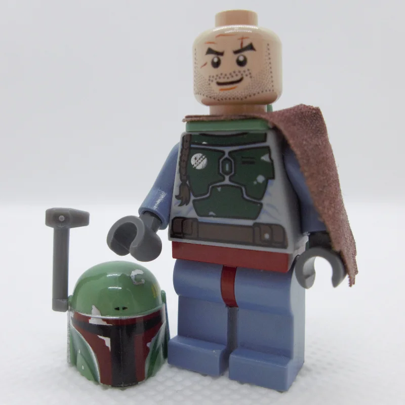 Boba Fett, Helmet, Jetpack Neckwear, Reddish Brown Pauldron