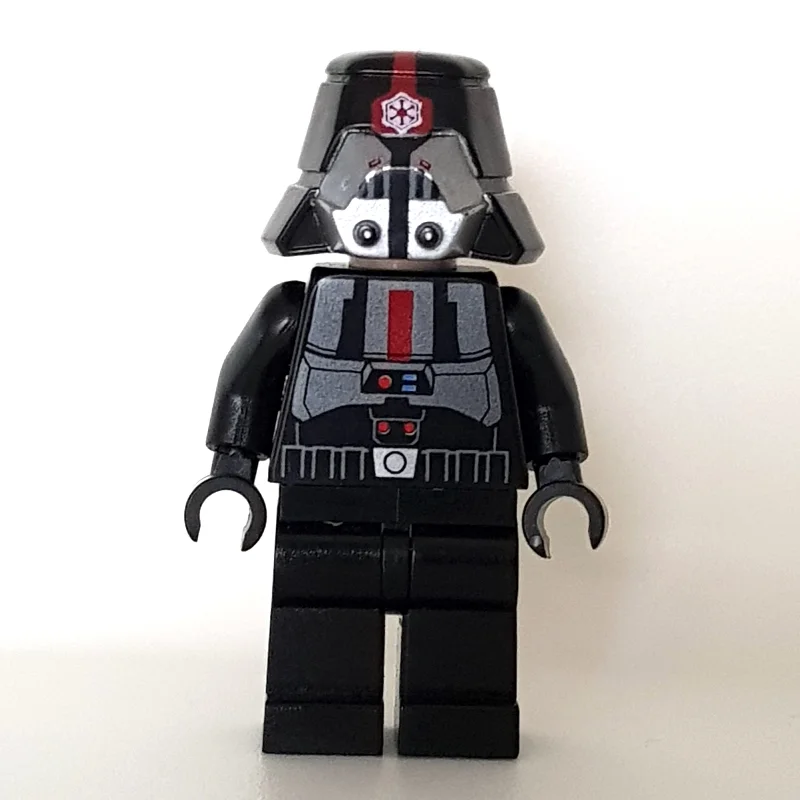 Sith Trooper, Black, Plain Legs