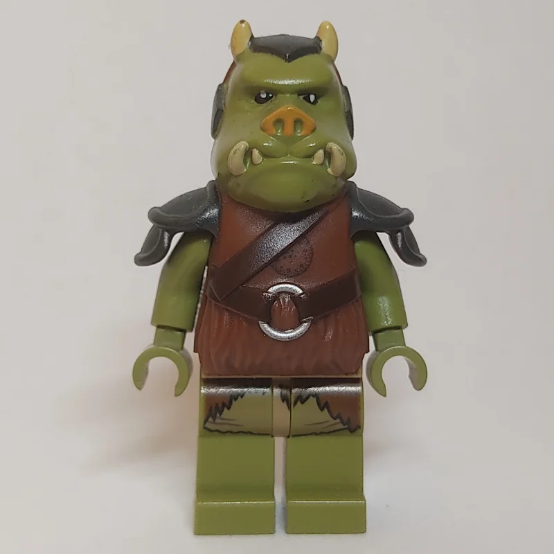 Gamorrean Guard, Printed Head, Olive Green Hands