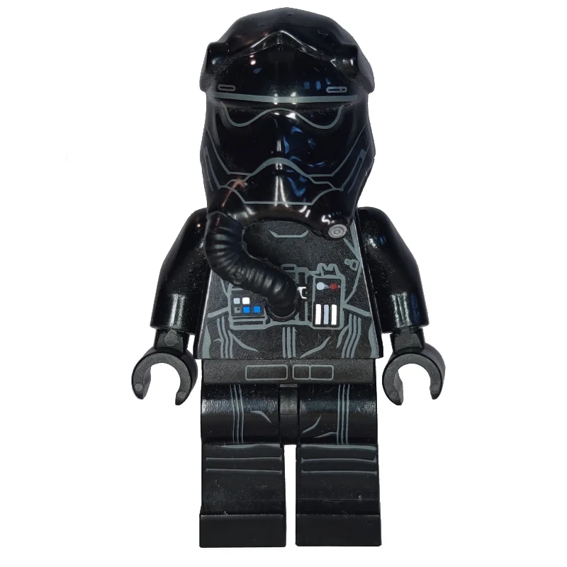 TIE Pilot, First Order, Two White Lines on Helmet