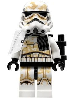 Sandtrooper Sergeant, White Pauldron, Neck Bracket