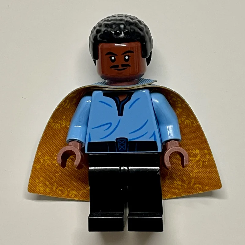 Lando Calrissian, Sand Blue and Dark Orange Cape