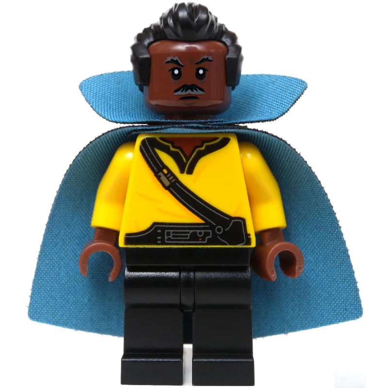 Lando Calrissian, Old, Dark Azure and Black Cape