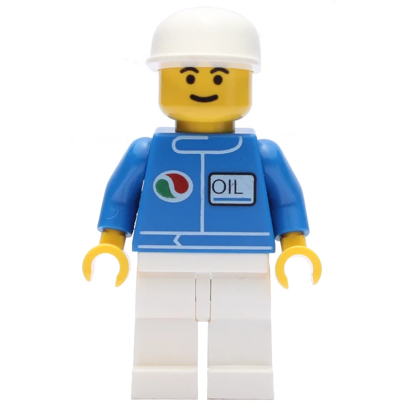 Man - Blue Octan Torso, White Legs