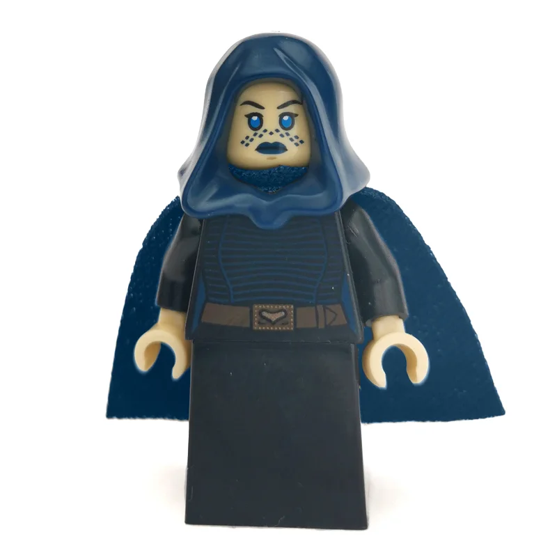 Barriss Offee, Dark Blue Hood and Cape, Skirt