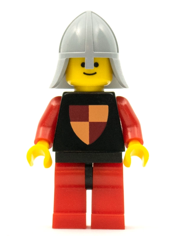 Knight (Quartered Shield) - Red Legs, Neck-Protector (reissue)
