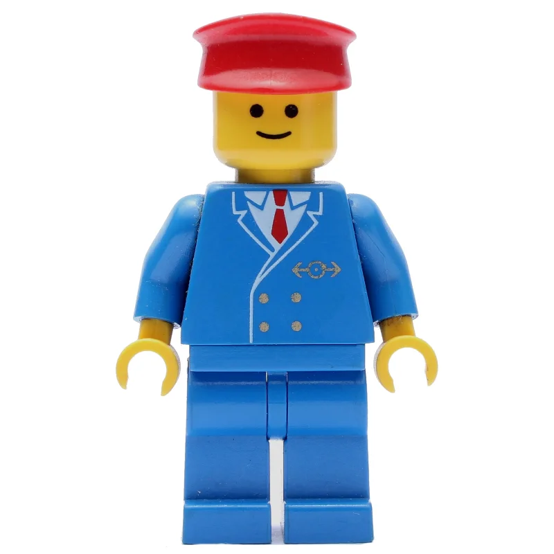Conductor - Blue Jacket, Blue Legs, Red Hat