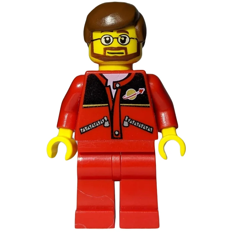 Man - Red Jacket, Red Legs