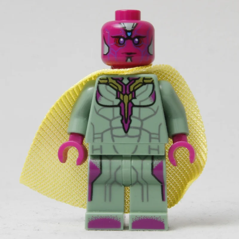 Vision with Infinity Stone on Forehead