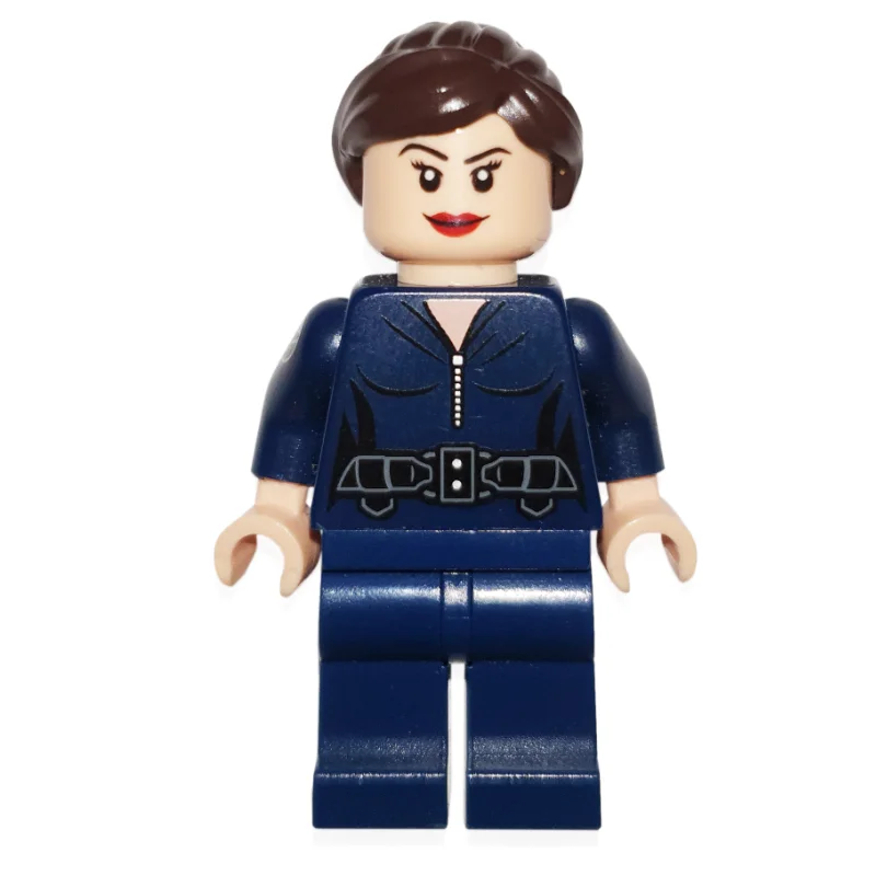 Maria Hill in Dark Blue Outfit