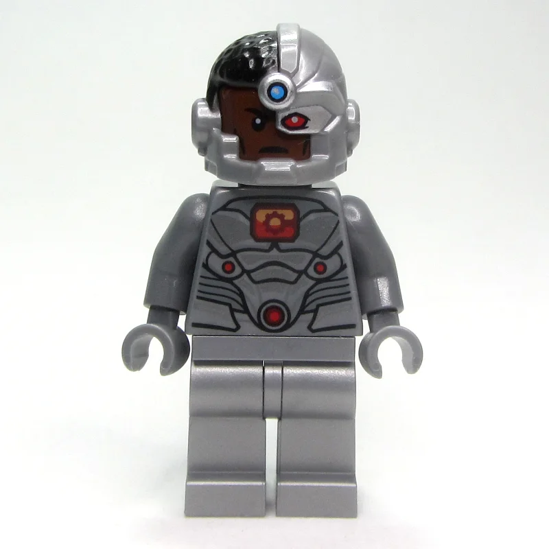 Cyborg with Red and Orange Chest