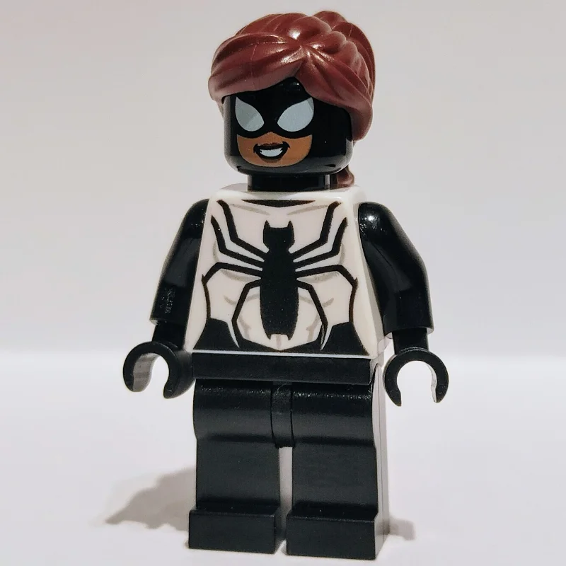 Spider-Girl in Black and White Outfit