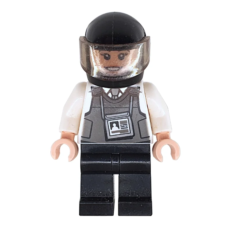 Armored Truck Driver with Helmet