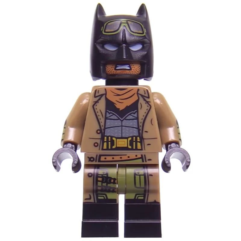 Batman, Dark Tan Coat, Black Cowl (Knightmare Batman)