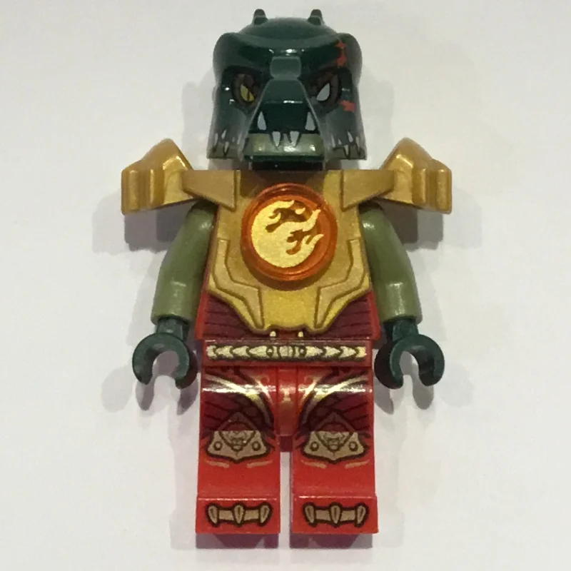 Cragger with Shoulder Armor and Fire Chi