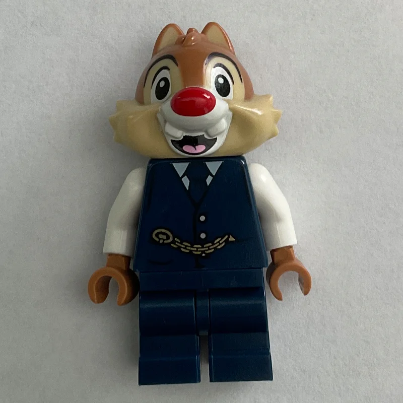 Dale in Dark Blue Vest with Pocket Watch Chain