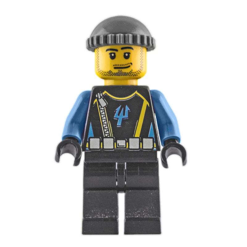 Aquaraider Diver 5 with Dark Bluish Gray Hat