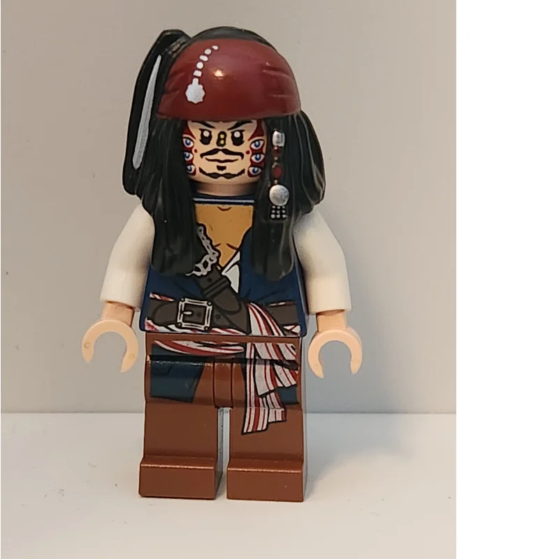 Captain Jack Sparrow with Cannibal Make-up