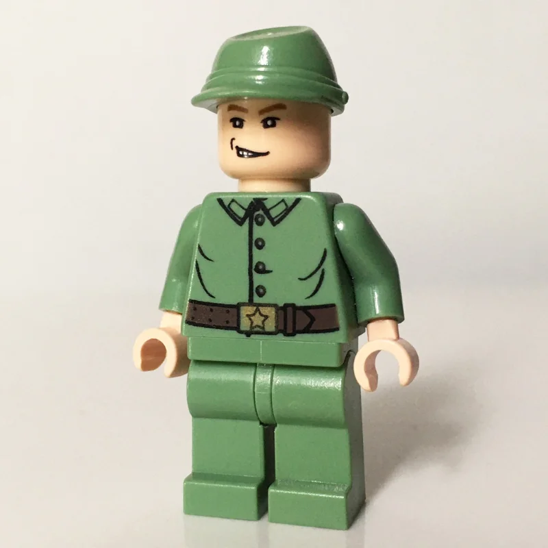 Russian Guard with Open Mouth Smirk