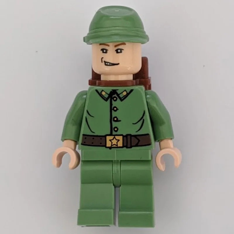 Russian Guard with Backpack