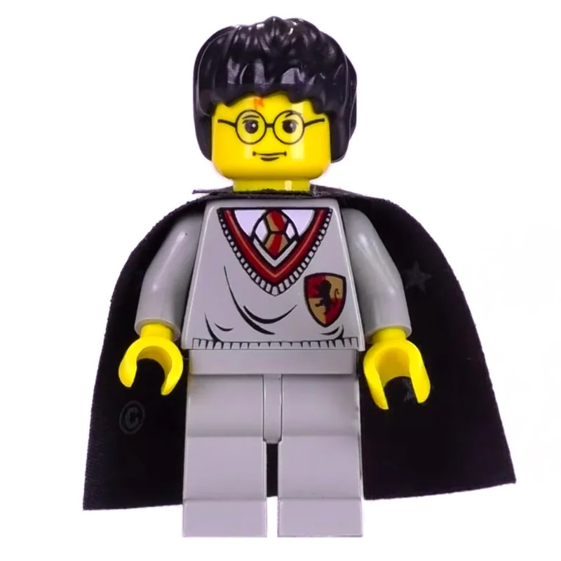 Harry Potter, Yellow Skin, Gryffindor Sweater with Crest, Cape with Stars