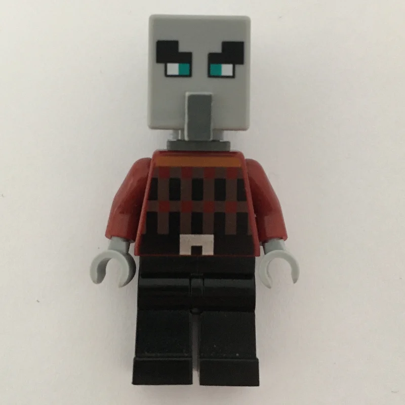 Pillager, Black Legs, Neck Bracket, Wide Eyes