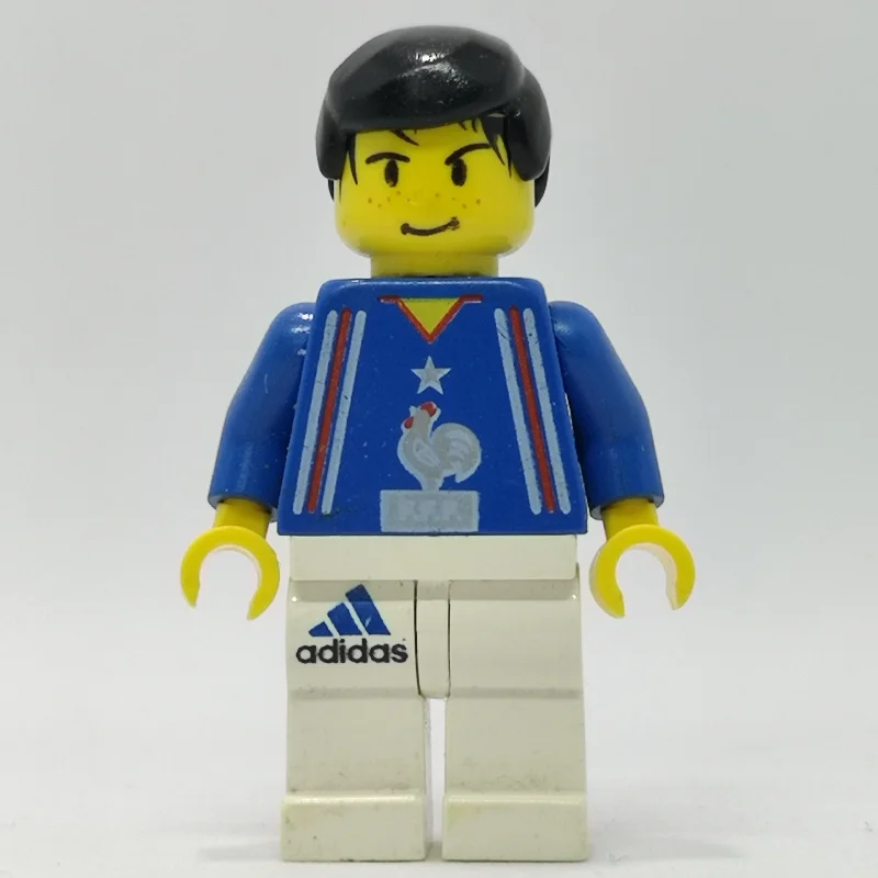Soccer Player Blue Torso, White Legs 1