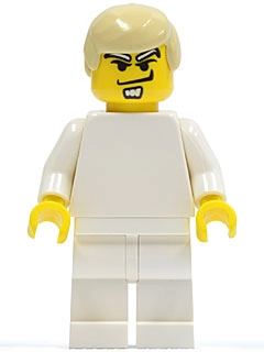 Soccer Player White Torso, White Legs 3