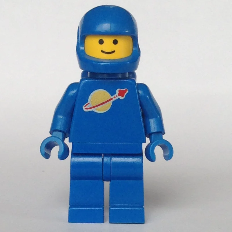 Classic Spaceman, Blue with Airtanks (2446 Helmet)