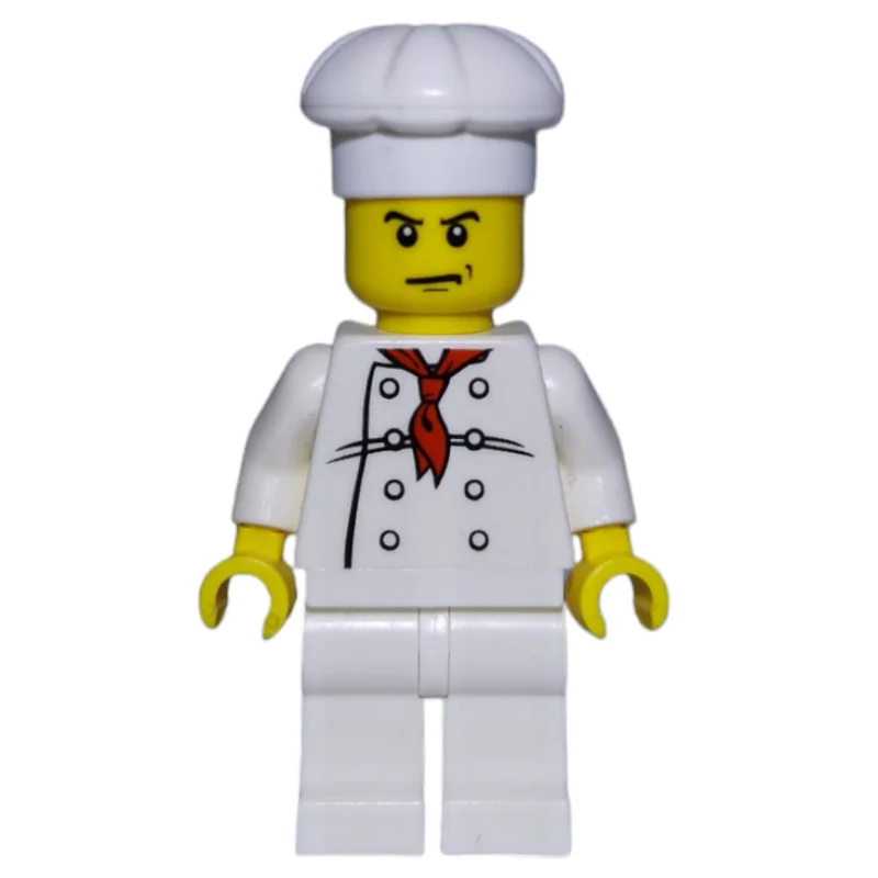 Chef, Red Neckerchief, White Legs, Annoyed