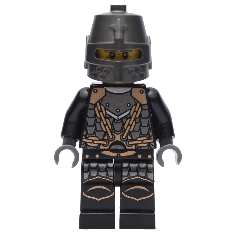 Knight - Black Torso, Black Legs
