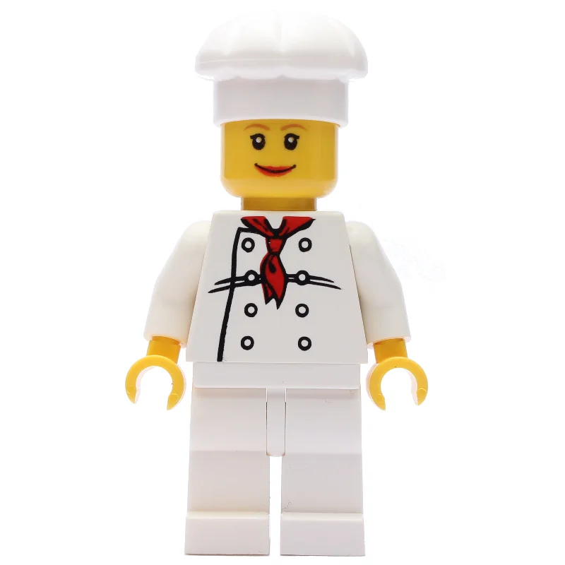 Chef, Woman, Red Neckerchief