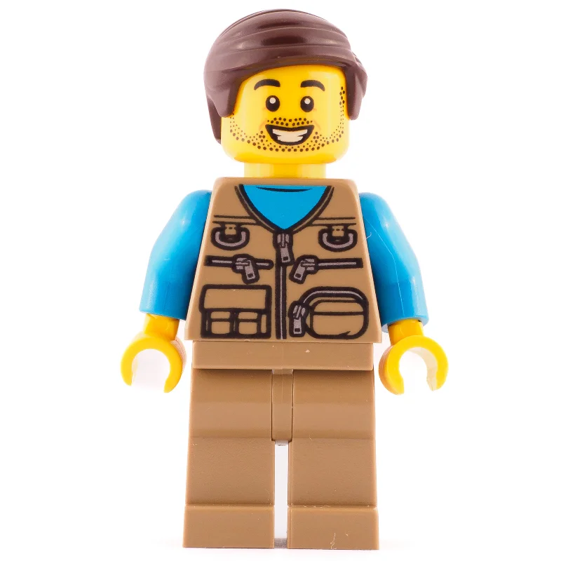 Dark Tan Torso, Dark Tan Legs, Dark Brown Hair