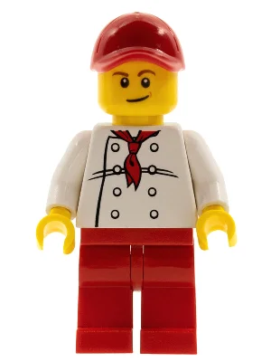 Chef, Red Neckerchief, Red Legs, Red Cap