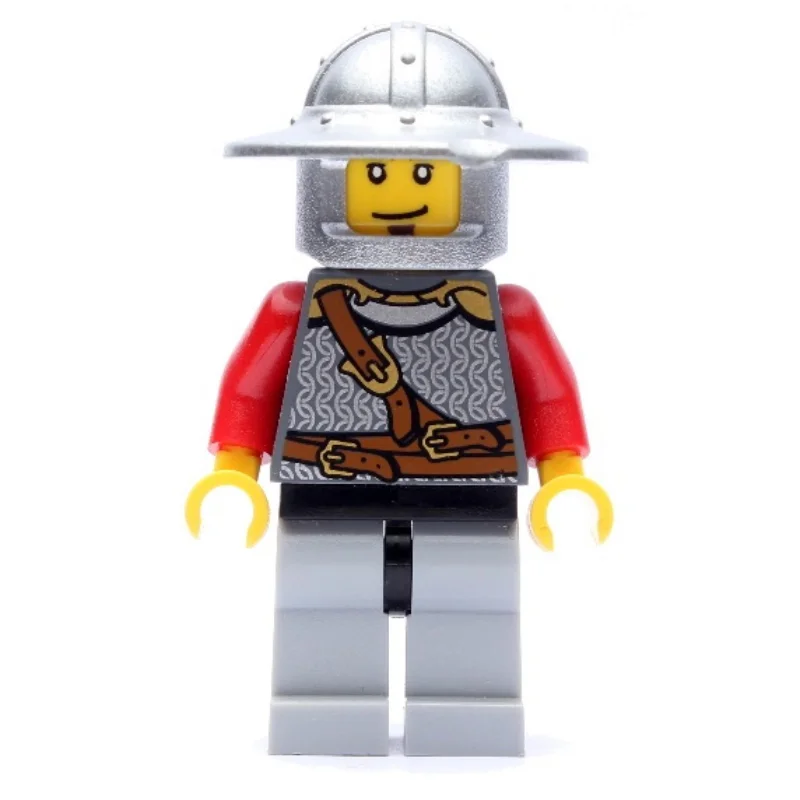 Lion Knight, Wide Brim Helmet, Soul-patch