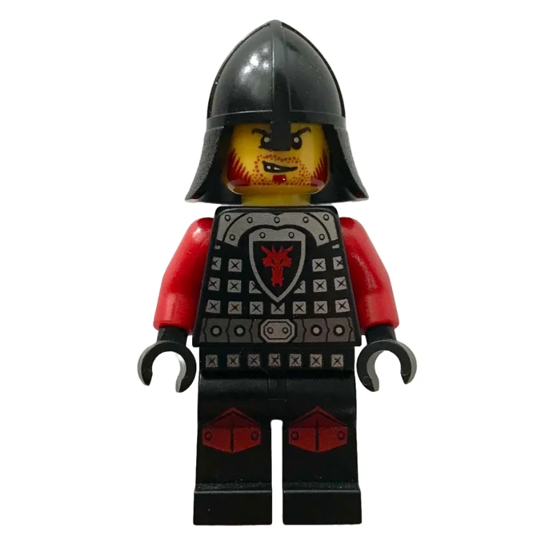 Dragon Knight, Red, Helmet, Red Beard