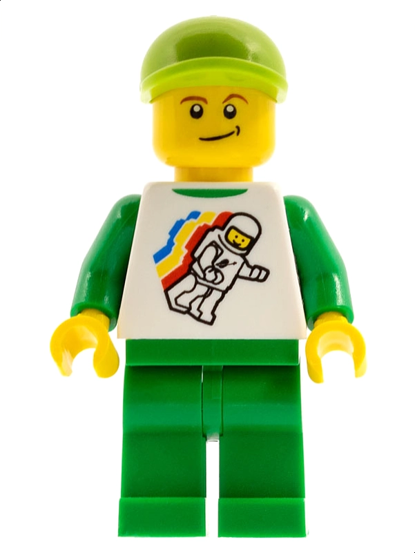 White Torso, Green Legs, Lime Cap - Nashville
