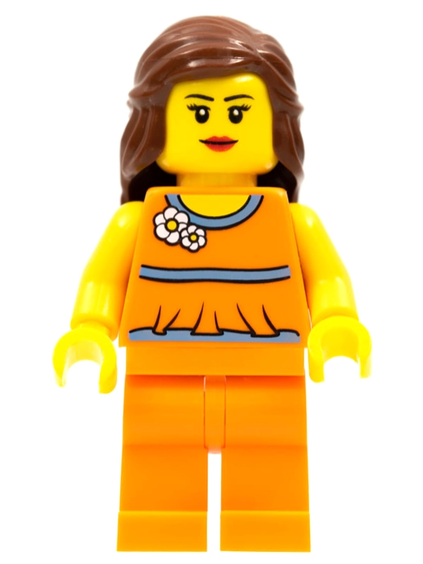 Orange Torso, Orange Legs, Reddish Brown Hair - Overland Park
