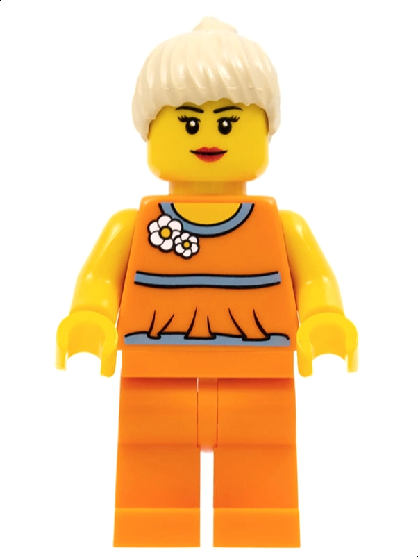 Orange Torso, Orange Legs, Tan Hair