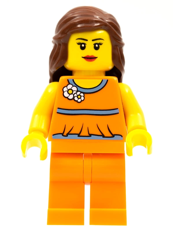 Orange Torso, Orange Legs, Reddish Brown Hair - Toronto