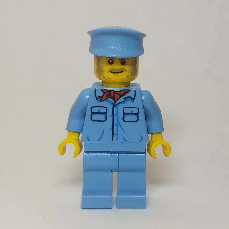 Train Conductor - Medium Blue