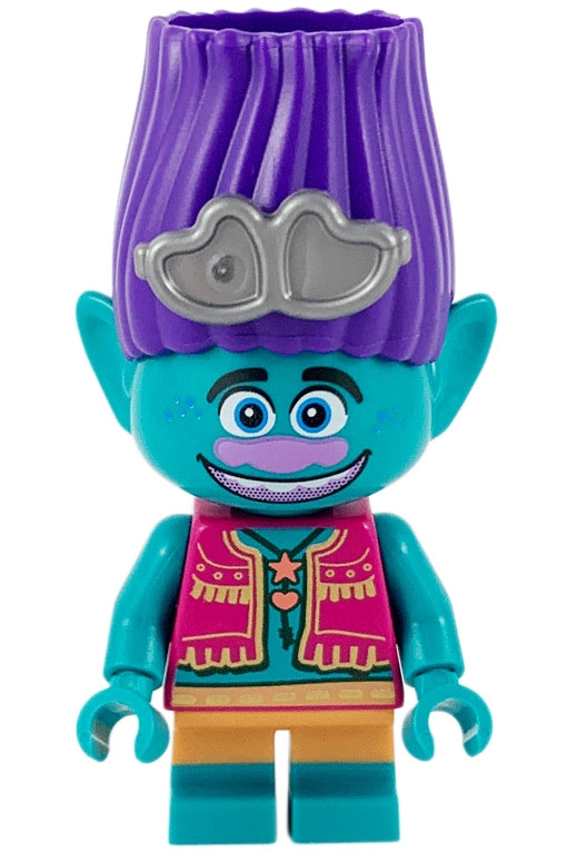 Trolls - Branch with Metallic Silver Sunglasses