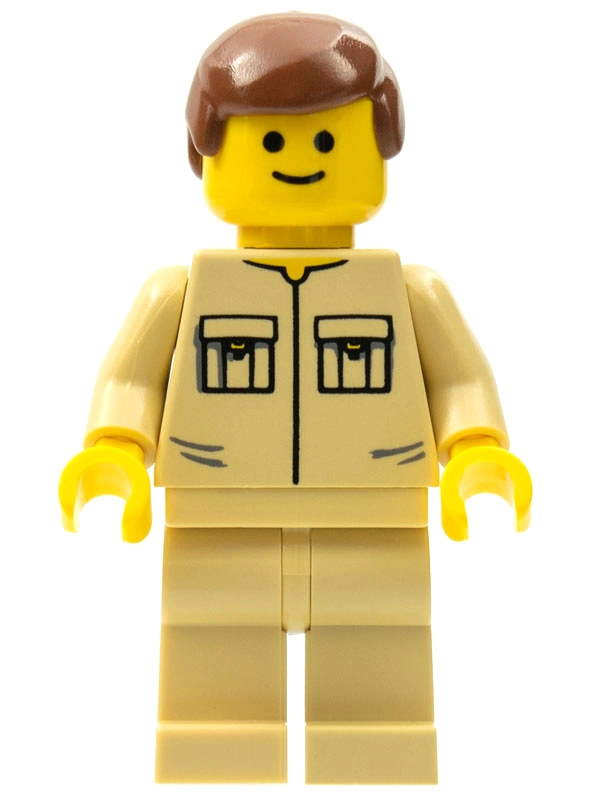 Tan Torso, Tan Legs, Reddish Brown Hair