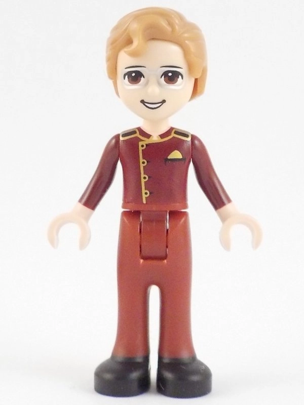 Julian - Dark Red Usher Costume