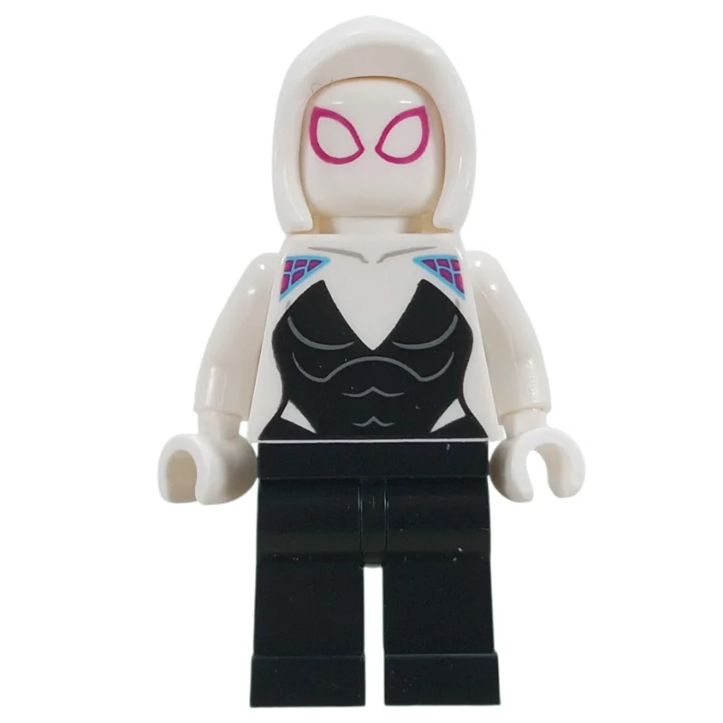 Ghost-Spider / Spider-Gwen, Open Front Hood, White Hands