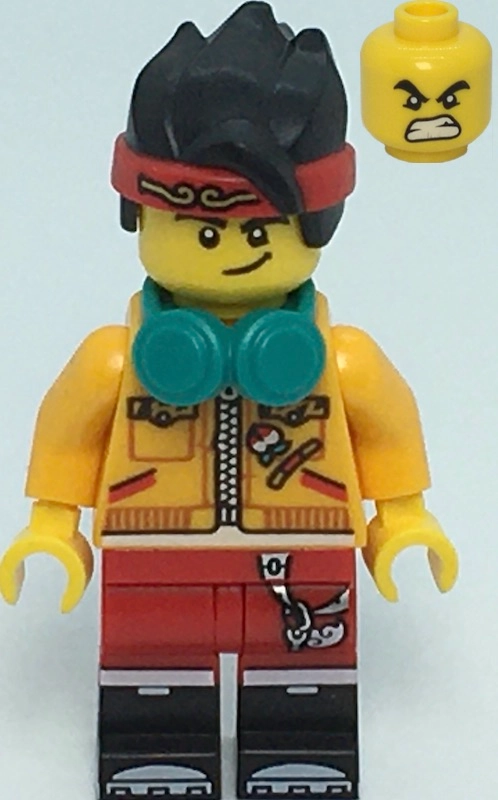 Monkie Kid - Angry, Orange Torso