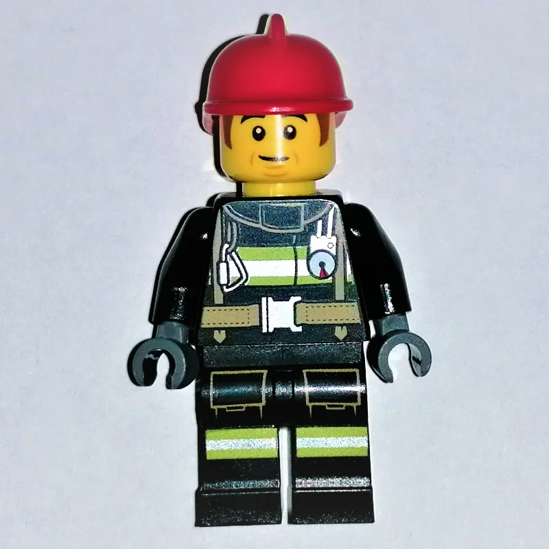 Bob, Black Firesuit, Red Helmet