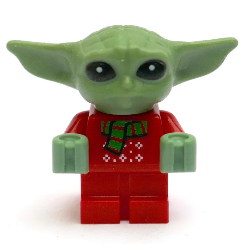 Grogu / The Child (Baby Yoda) in Christmas Outfit