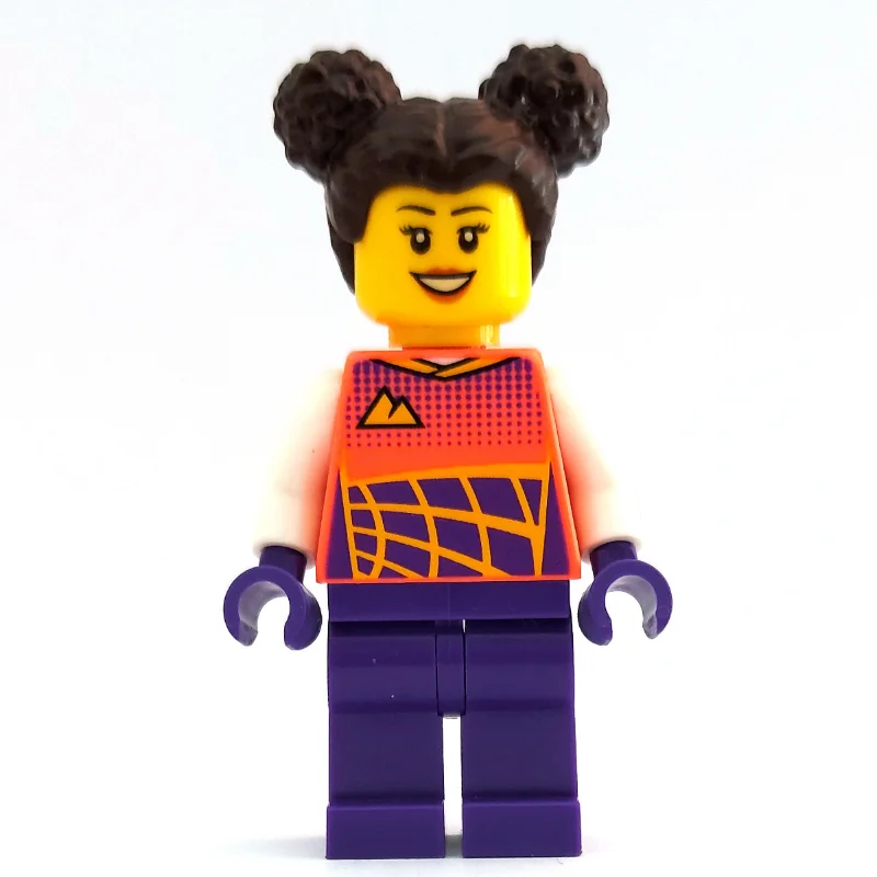 Stunt Rider, Coral Race Jacket, Dark Purple Legs