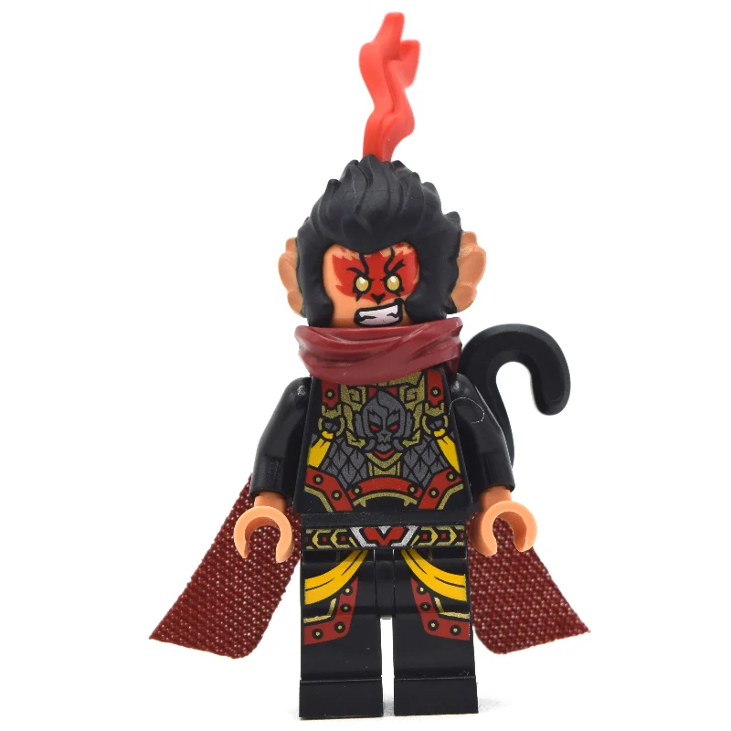 Evil Macaque, Dark Red Cape, Bent Tail